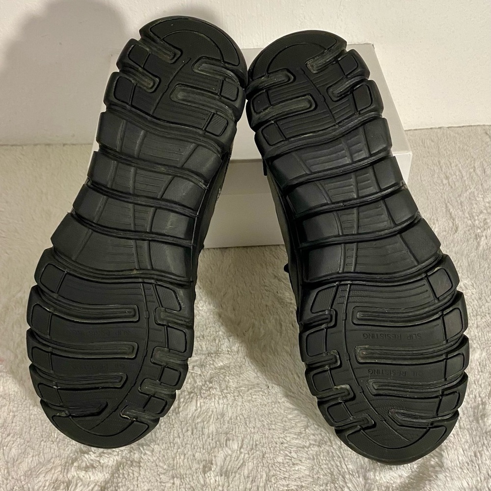 Reebok Work Black Sublite Cushion Shoes Men’s Size 10.5W Soft Toe - Picture 8 of 12